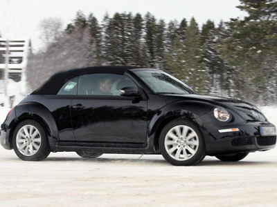 Δοκιμές εξέλιξης για την ανοιχτή έκδοση του νέου VW Beetle